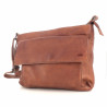 Sac à Bandoulière en Cuir Marron Bear